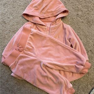 Ralph Lauren Polo Blush Velour Jogger Set